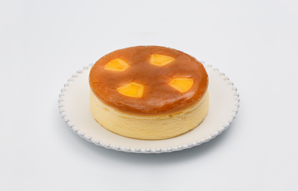 赤い風船のチーズケーキ